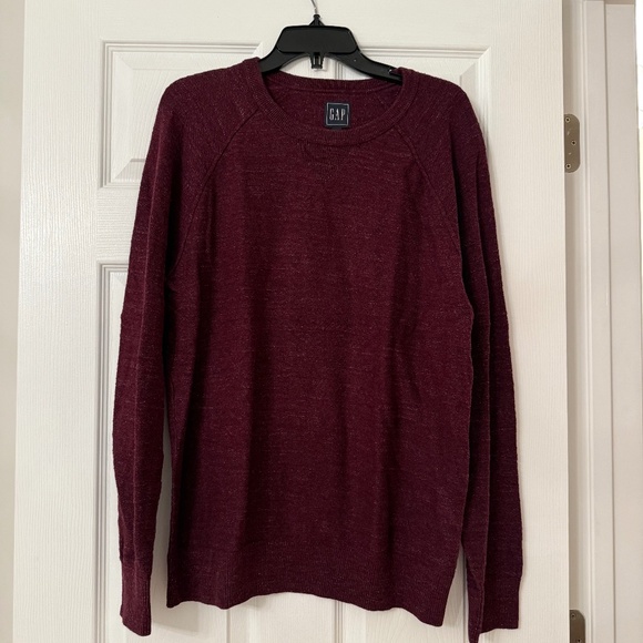 Gap Maroon Burgundy Crewneck Sweater - Picture 1 of 5